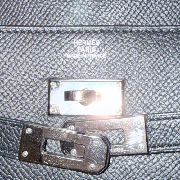 Authentic Hermes Kelly Longue Wallet- Epsom PHW - Picture 5 of 12